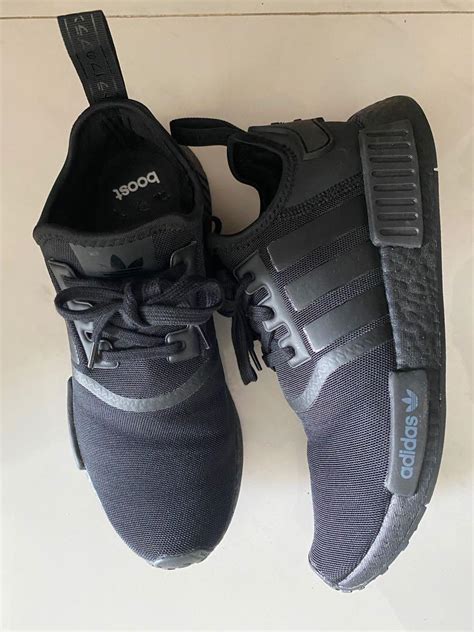 how to spot a fake adidas nmd r1 triple black|adidas sneakers with japanese writing.